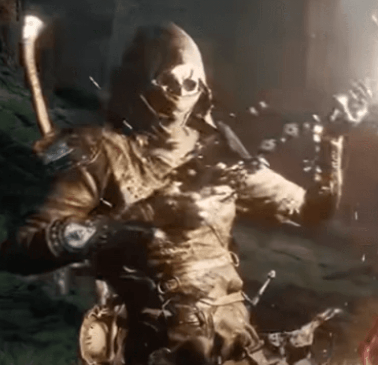 Tiel the Acolyte, a playable Shell in Mortal Shell 2