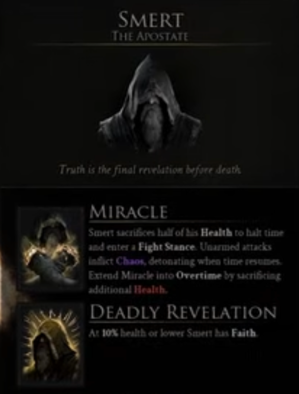 Smert Time-Stop Chaos build in Mortal Shell 2